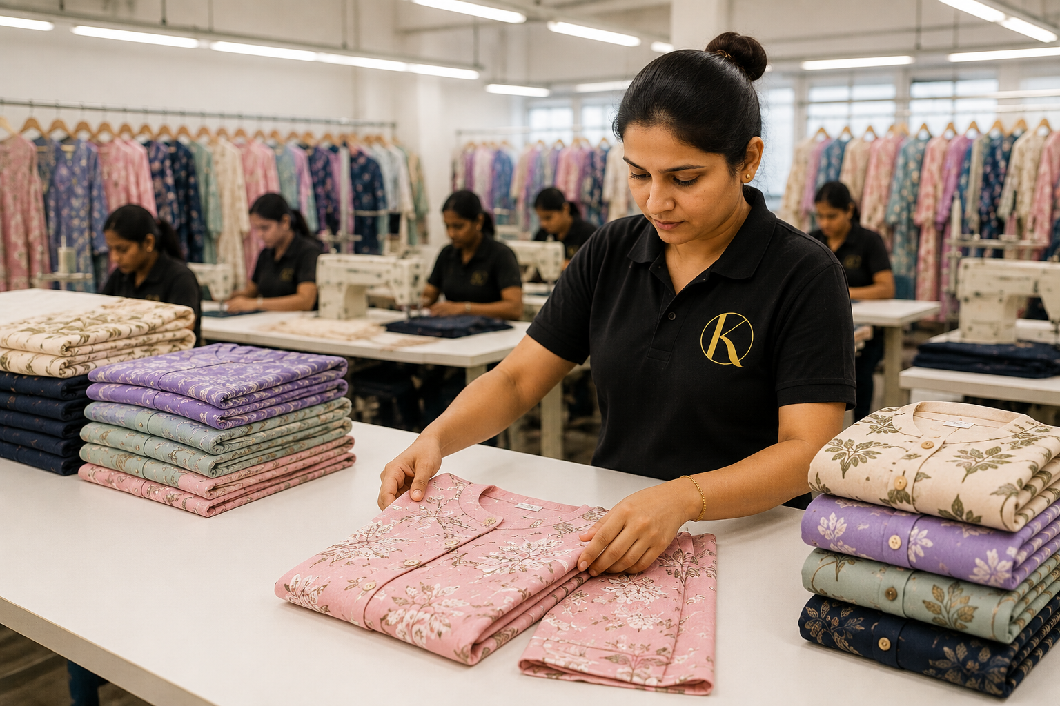 Garment finishing