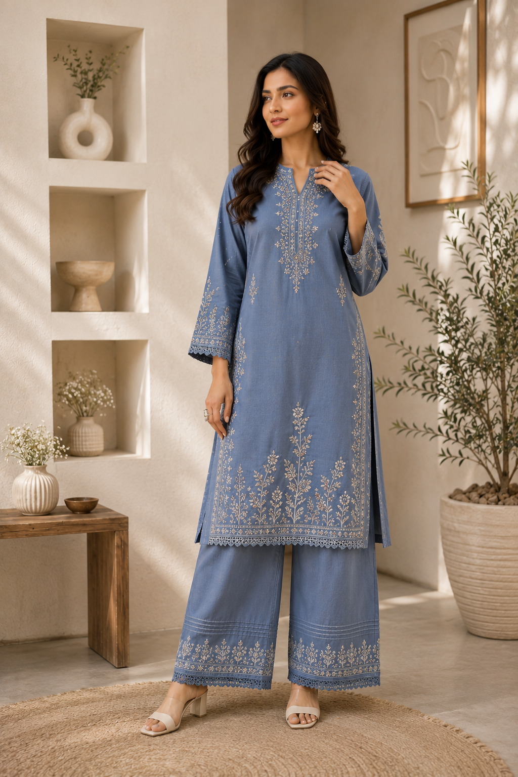 Embroidered Co-ord Sets